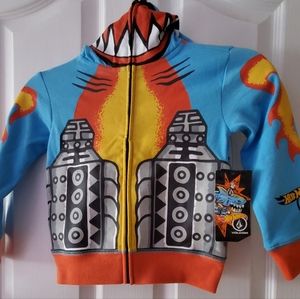 BNWT VOLCOM Boys Zip-up Hoodie 3T